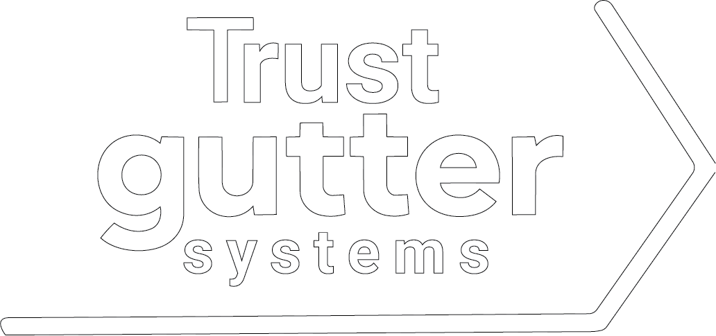 Trust Gutter Systems logo in white
